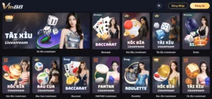 Vin88 - Sân Chơi Giải Trí Trực Tuyến Đẳng Cấp Hàng Đầu 2024 6 Sòng bài trực tuyến được đầu tư vô cùng chuyên nghiệp