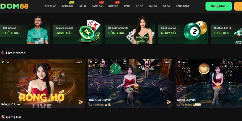 DOM88 - Nhà Cái Uy Tín Hàng Đầu Với Tỷ Lệ Thắng Cao 2025 2 Tìm hiểu đôi nét về nhà cái DOM88