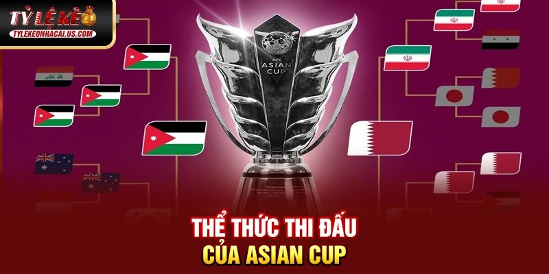 Asian Cup - Giải Đấu Vô Địch Bóng Đá Châu Á Đỉnh Cao 33 Thể thức thi đấu của Asian Cup