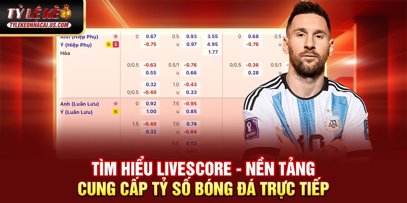 Livescore 64 Tìm hiểu Livescore - Nền tảng cung cấp tỷ số bóng đá trực tiếp